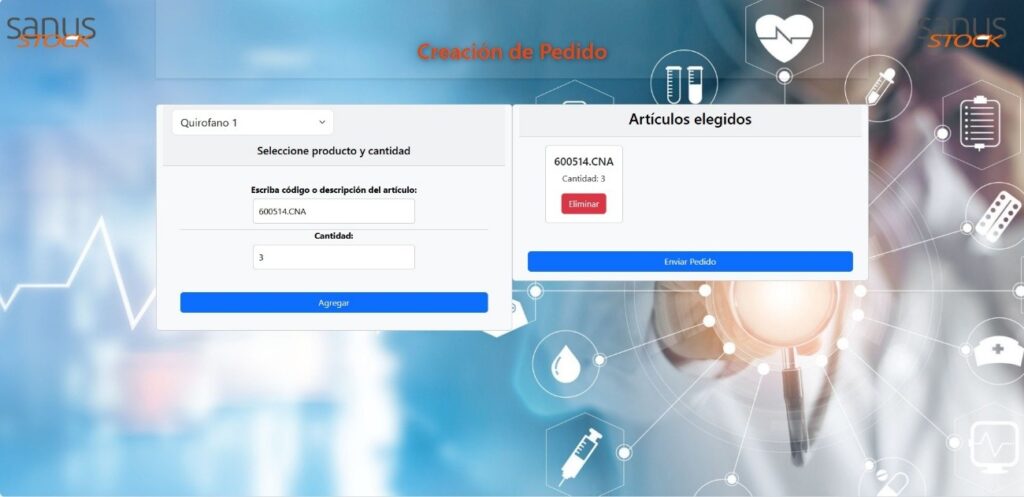 Software sistema de gestión de almacenes de medicamentos y producto sanitario 2
